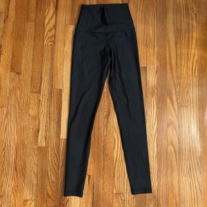 Aerie Offline Black High-Waisted 7/8 Leggings. Size small